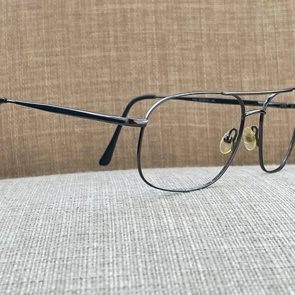Timberland Men Eyeglasses Frame Gunmetal Tone Metal Glasses 145 P506 - Picture 3 of 12